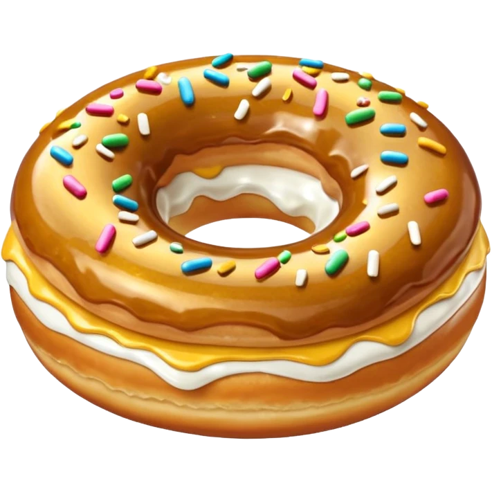 Treasure donut emoji