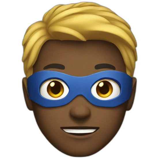 Superhero emoji