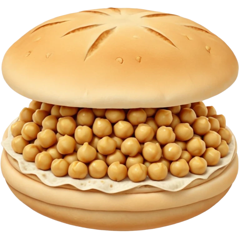 chickpeas pita emoji