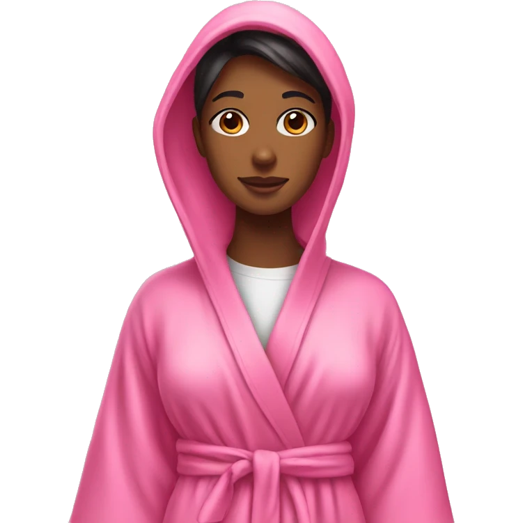 Pink robe girly  emoji