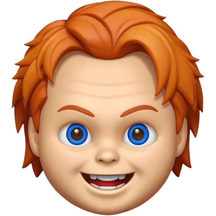 Un emojin de chuky emoji