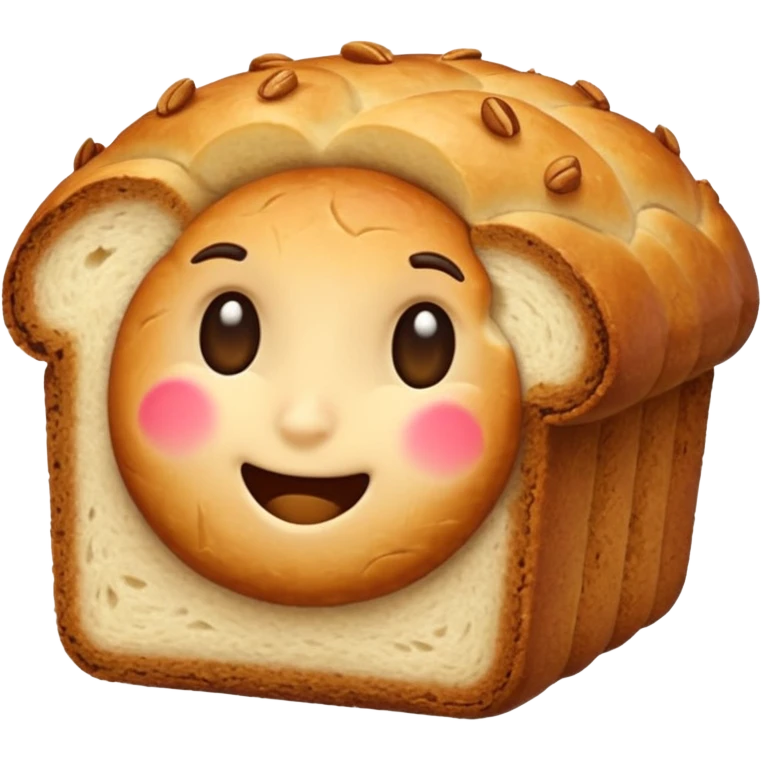 apple bread emoji style emoji