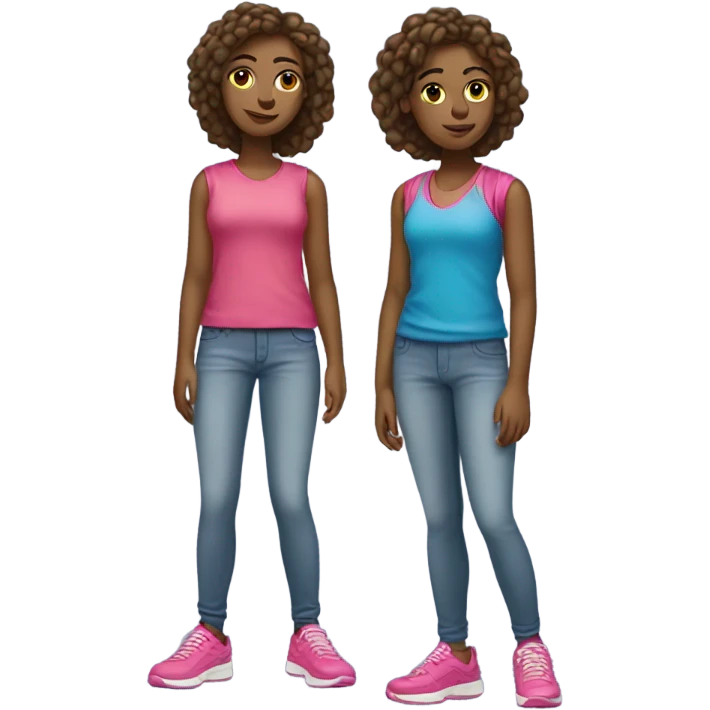 girl with sneakers emoji