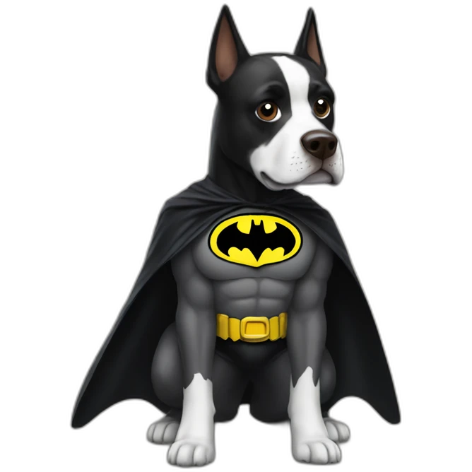 a-dog-dressed-as-batman emoji