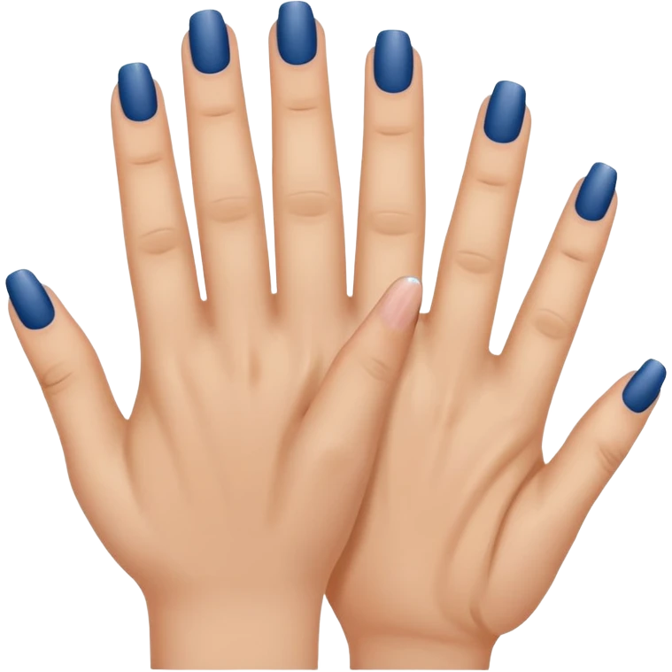 business client hand doing ☝️ emoji