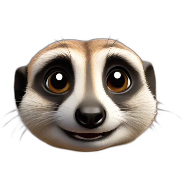 meerkat does hello emoji