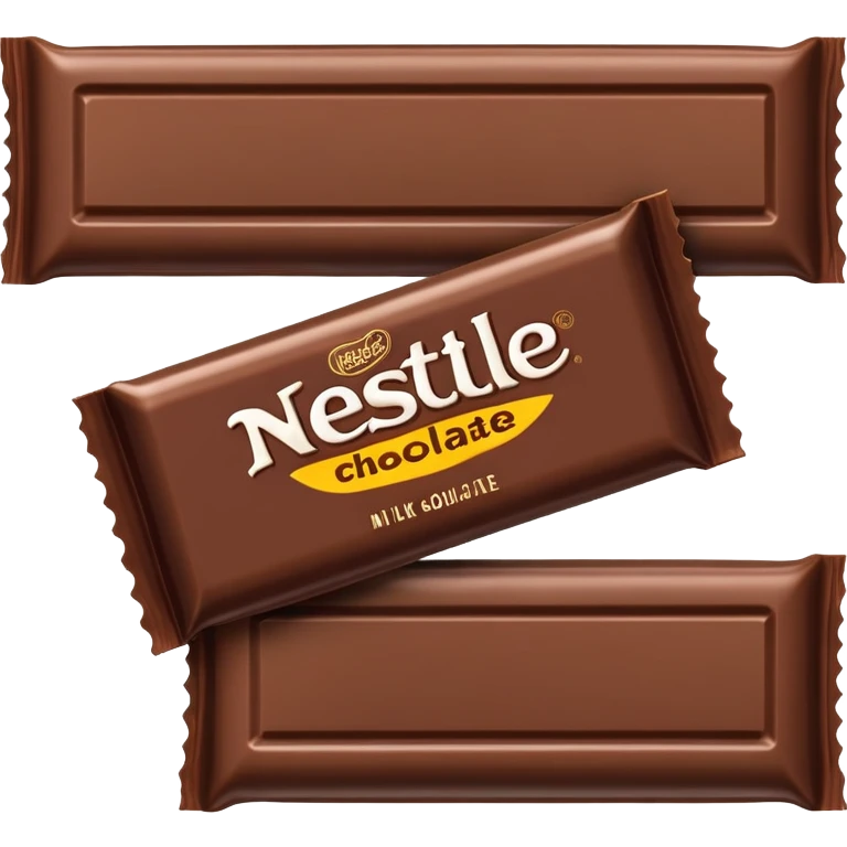 Nestlé chocolate bar emoji emoji