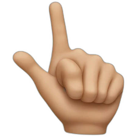 finger gun emoji
