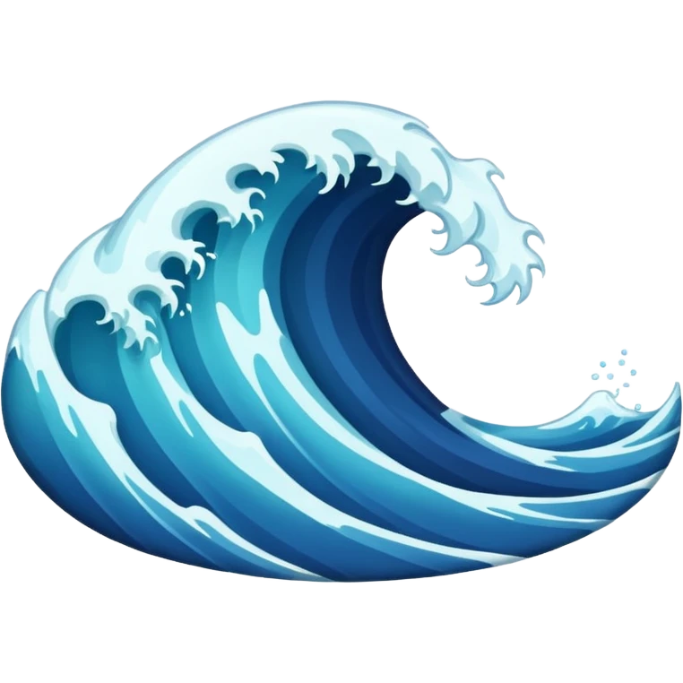 wave emoji