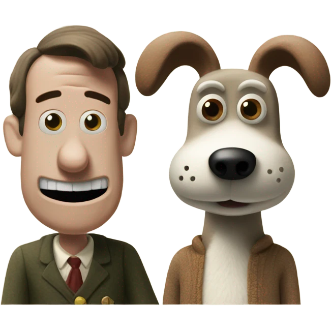 Wallace and gromit emoji