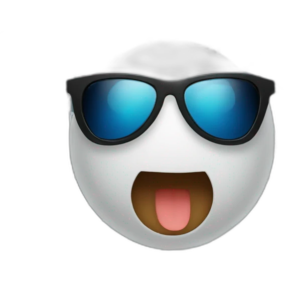spider web wearing sunglasses emoji