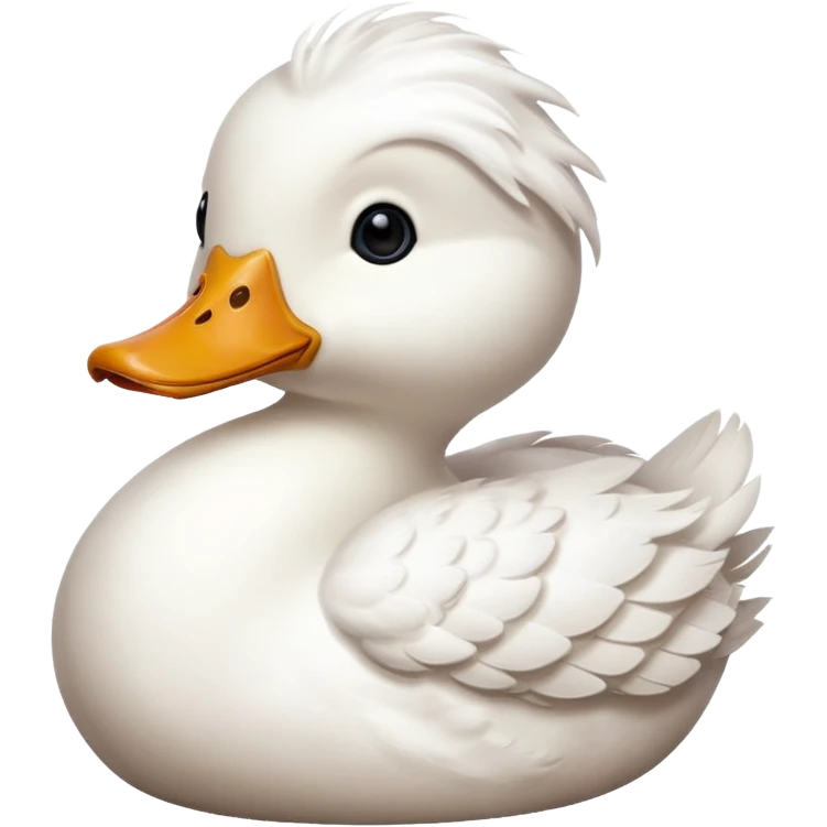 white duck emoji