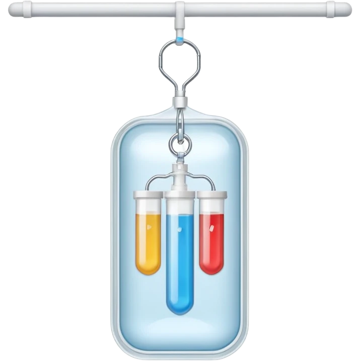IV bag medication hanging emoji