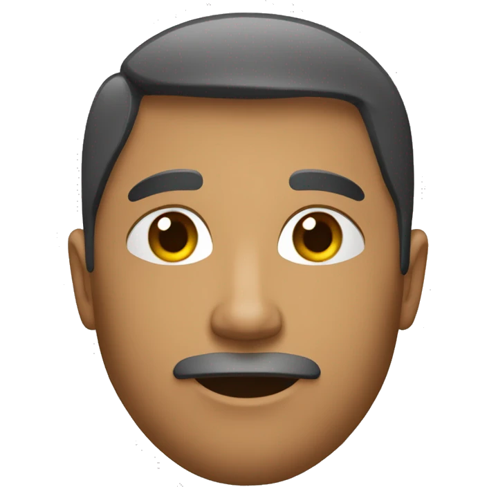 une personne avec la moitié du visage brulé emoji