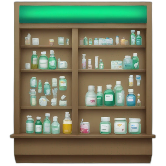 pharmacy sign emoji