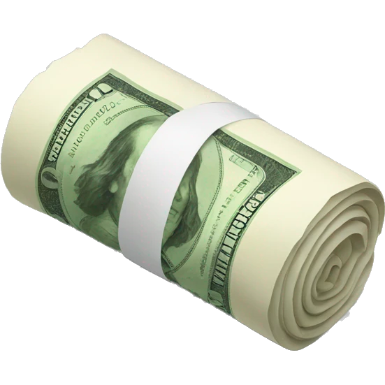  rolled banknote emoji