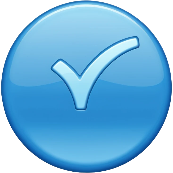 mavi tik tiktok emoji