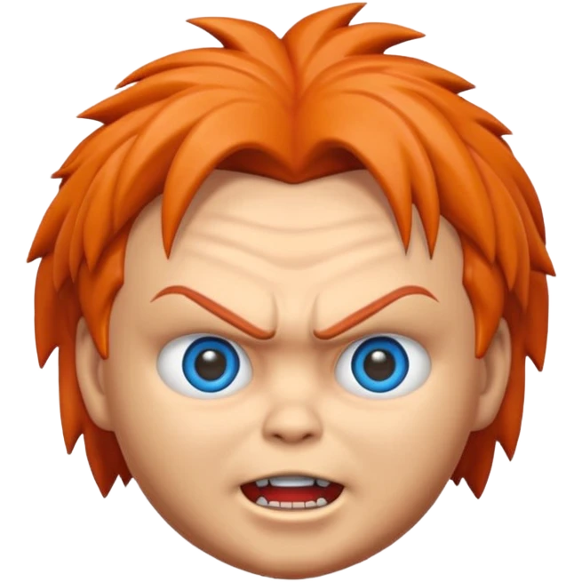 Un emojin de chuky emoji