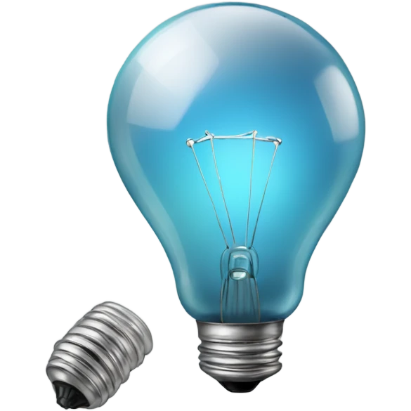 Lightbulb idea emoji