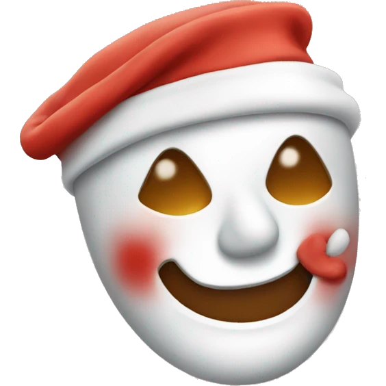 Bonhomme pain d'épices emoji