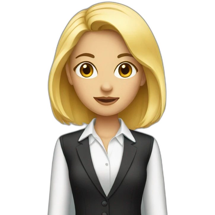 Girl in formals emoji