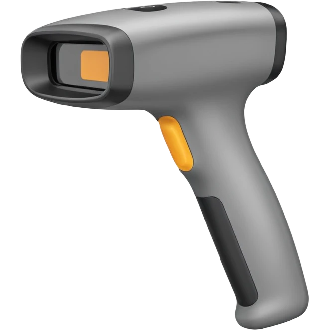 Hand-held scanner  emoji