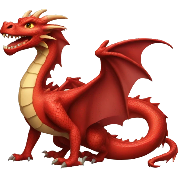 Dragon rouge emoji