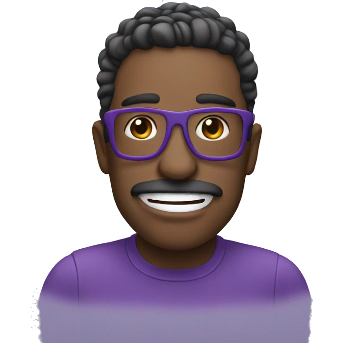 Purple emoji