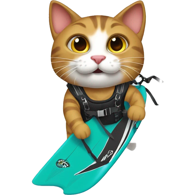 kitesurf cat emoji