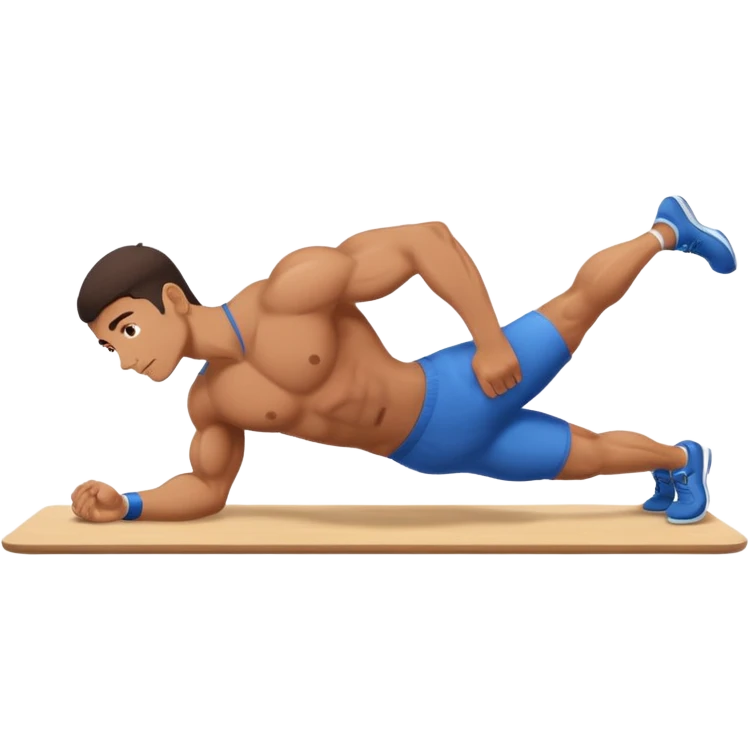 latin guy doing a planche emoji
