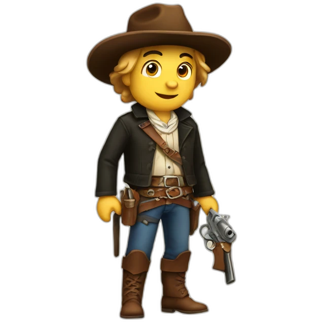 cute billy the kid emoji