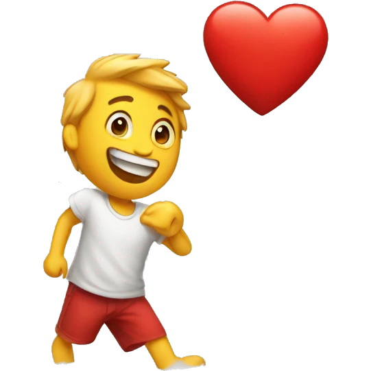 red heart emoji