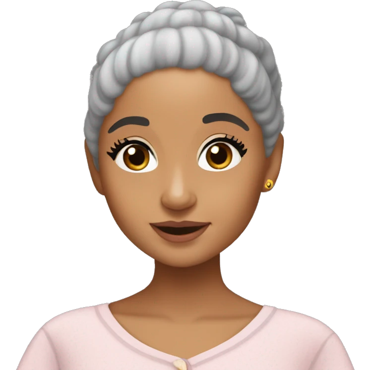 Ariana grande being a grandma  emoji