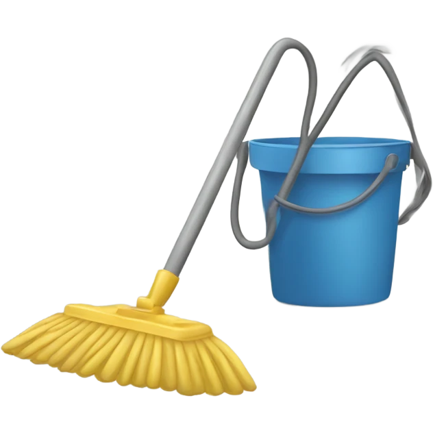 cleaning dust emoji