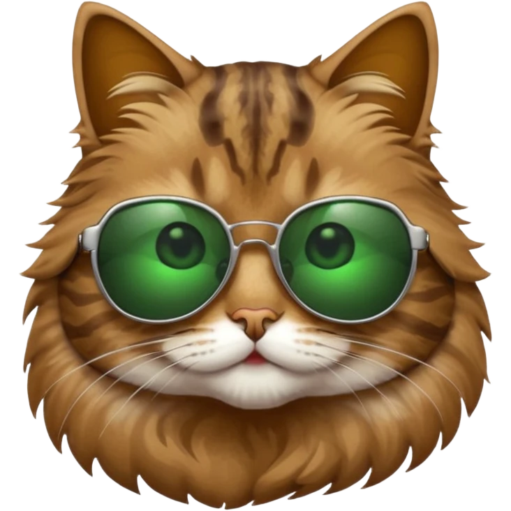 Cat wearing sunglasses emoji
