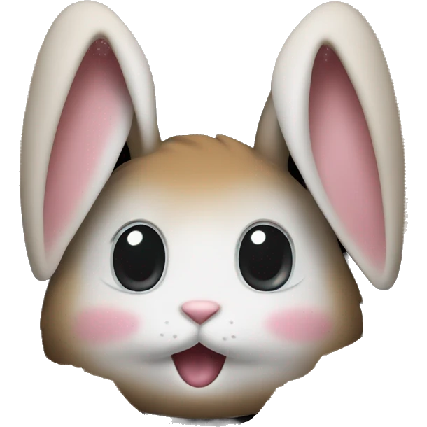 rabbit ears coming out of a hole emoji
