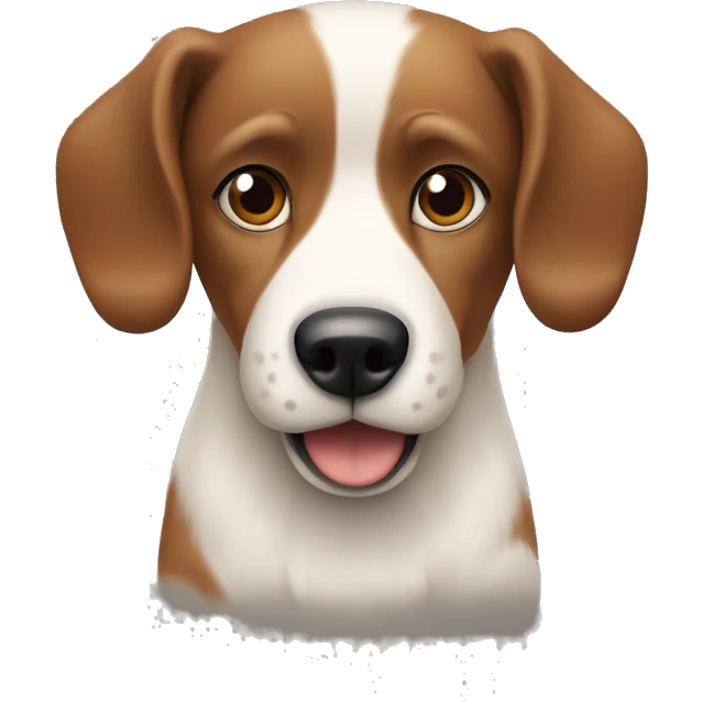 En hund som står på bakbenen och dansar chacha  emoji