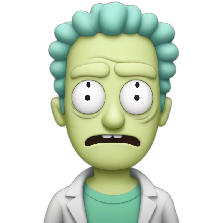 mr poopybutthole from rick and morty emoji