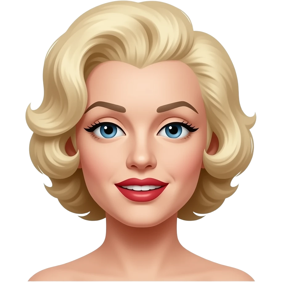 Marilyn Monroe emoji