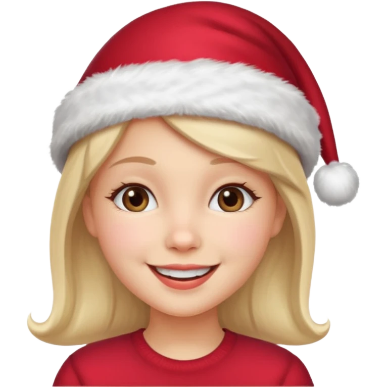 christmas girl emoji