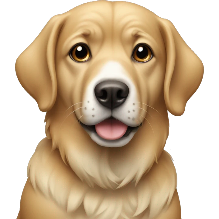 Dog with ich’s emoji