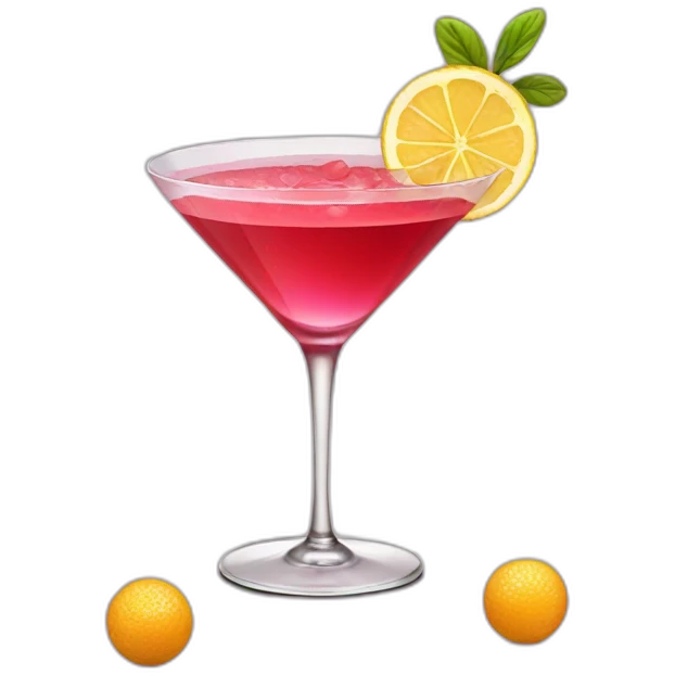 cosmopolitan coctail emoji