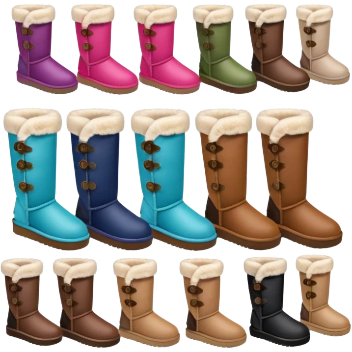 10 ugg innovativi + borse abbinate con i colori trend moda emoji