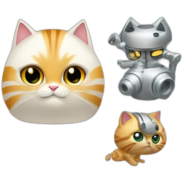 puss and bots emoji