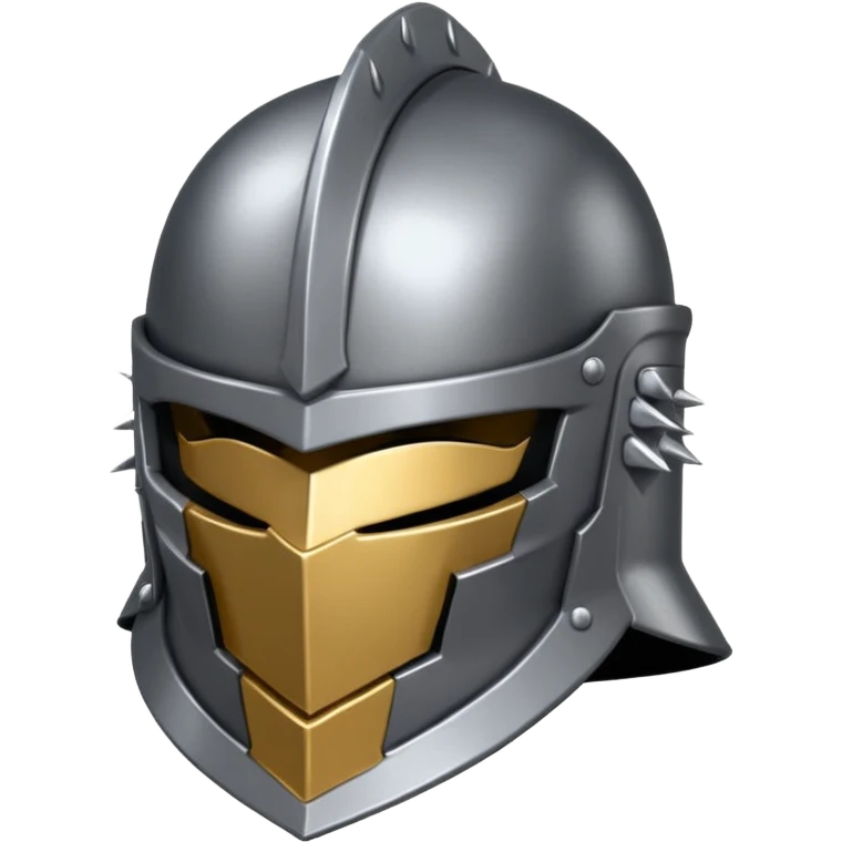 master shredder's helmet from teenage mutant ninja turtles, no eyes or face, just the helmet and related material emoji