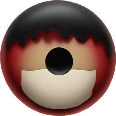 Red Black hole  emoji