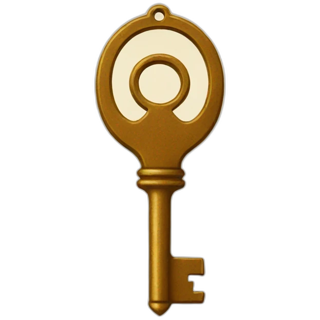 key vintage emoji