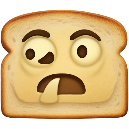 angry toast emoji