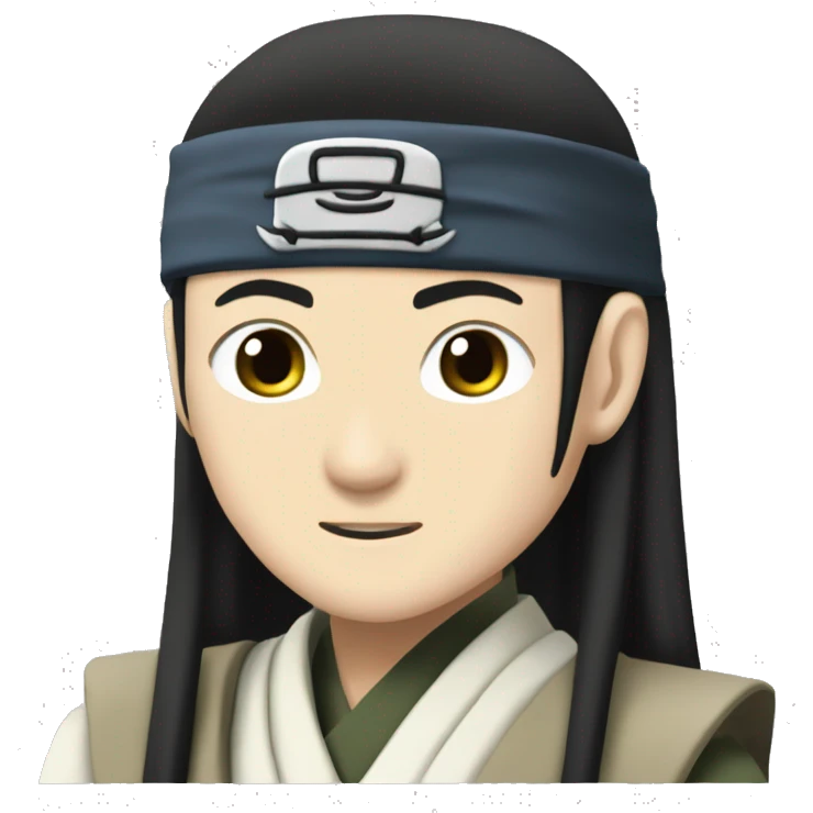 Neji Hyuga using byakugan emoji