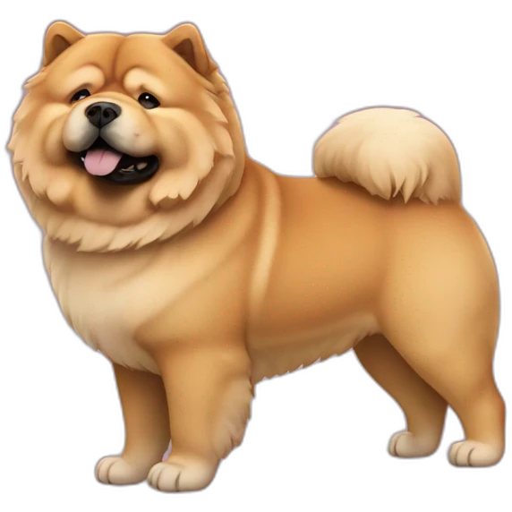 Chow chow emoji